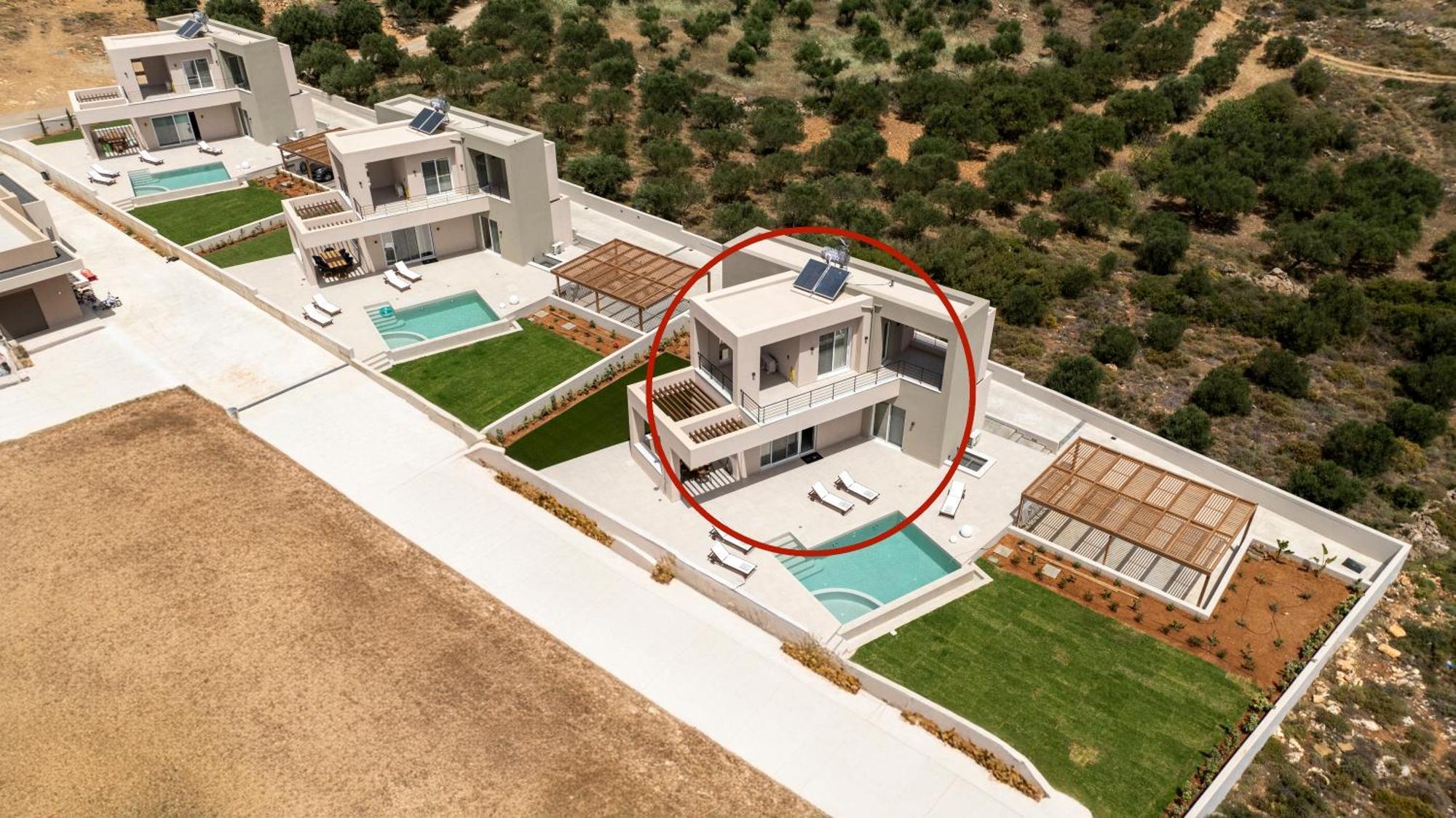 Blue Sky Villas Arkalochórion Szoba fotó
