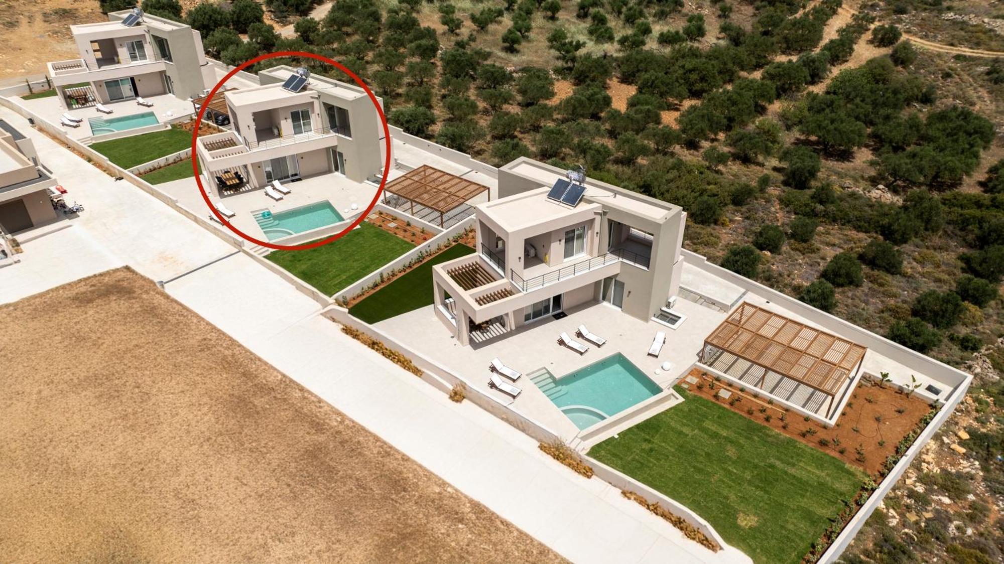 Blue Sky Villas Arkalochórion Szoba fotó