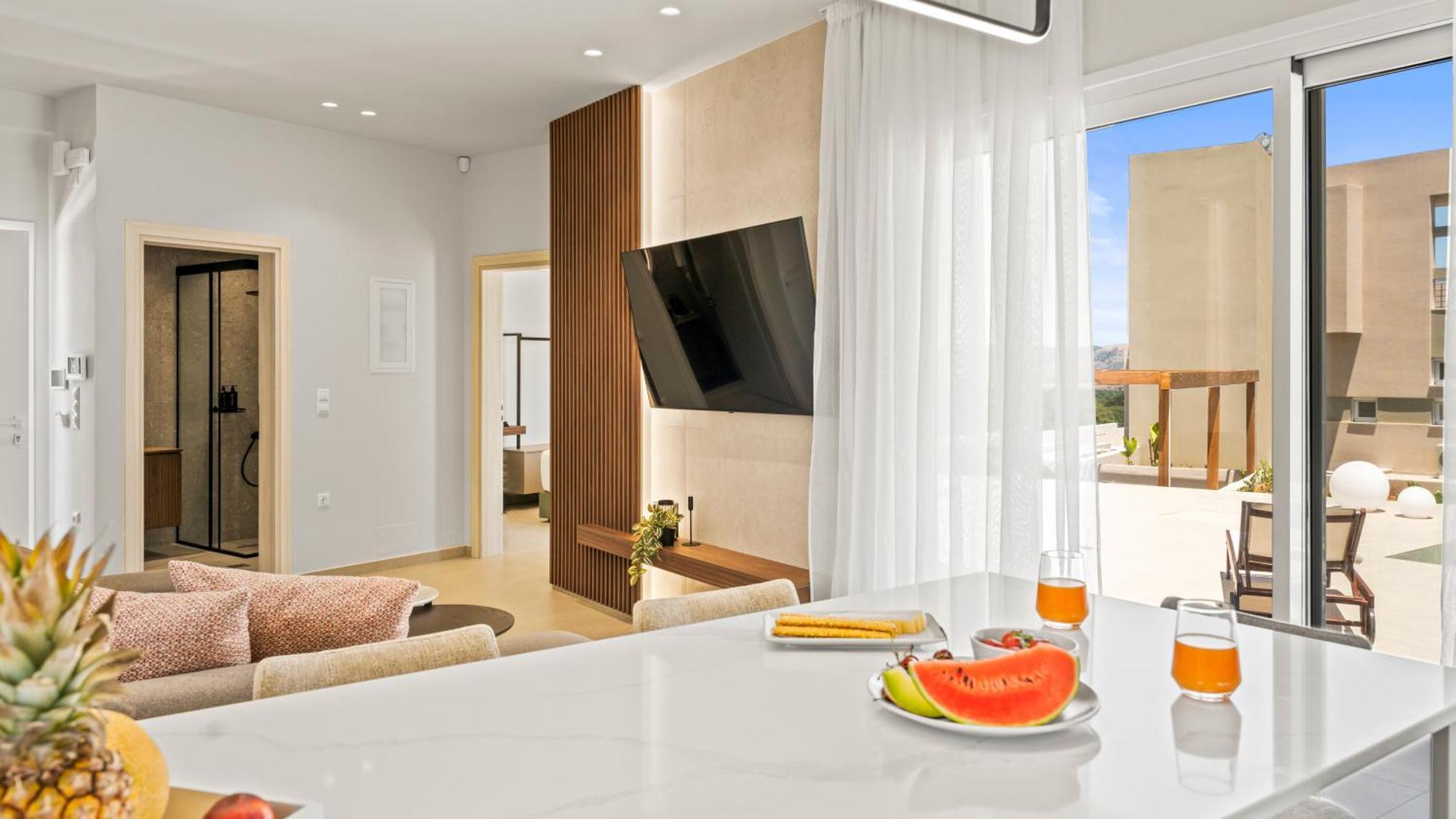 Blue Sky Villas Arkalochórion Kültér fotó