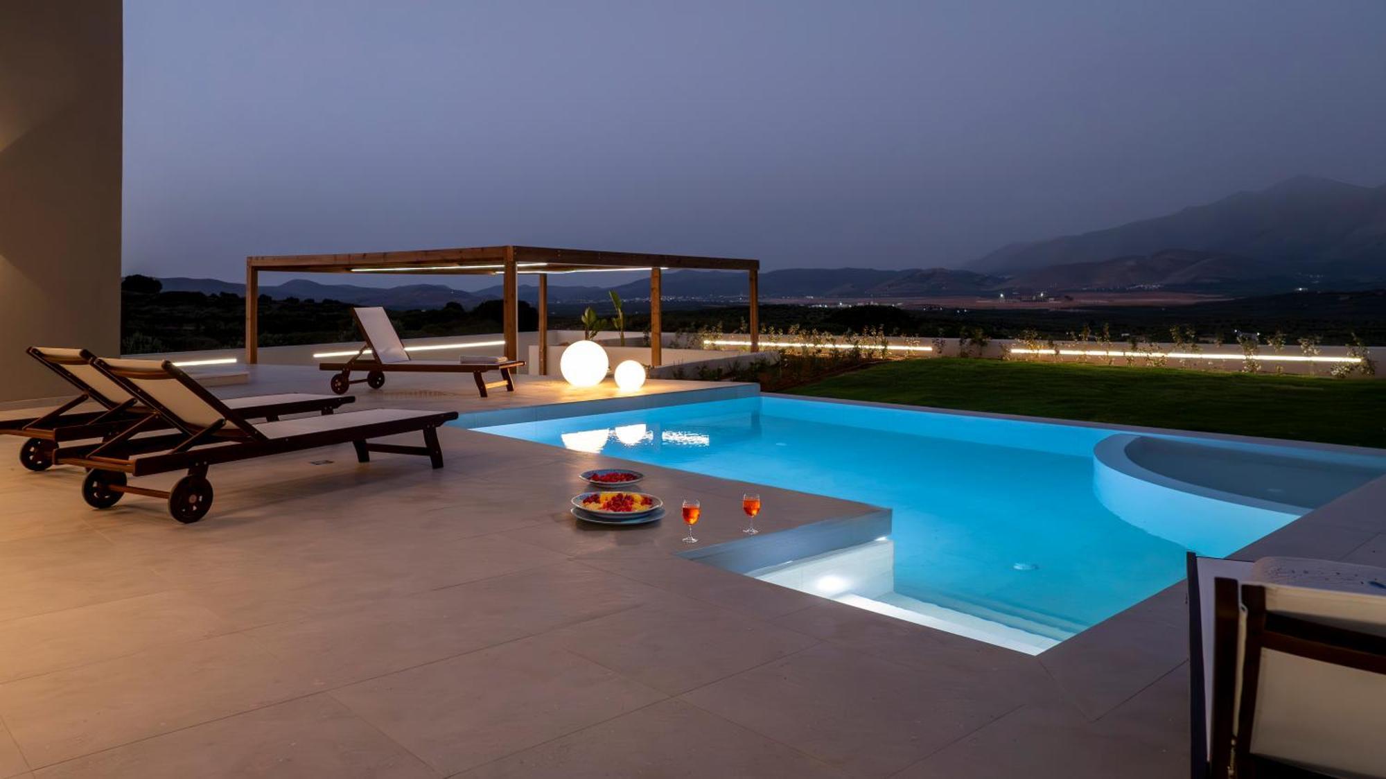 Blue Sky Villas Arkalochórion Kültér fotó