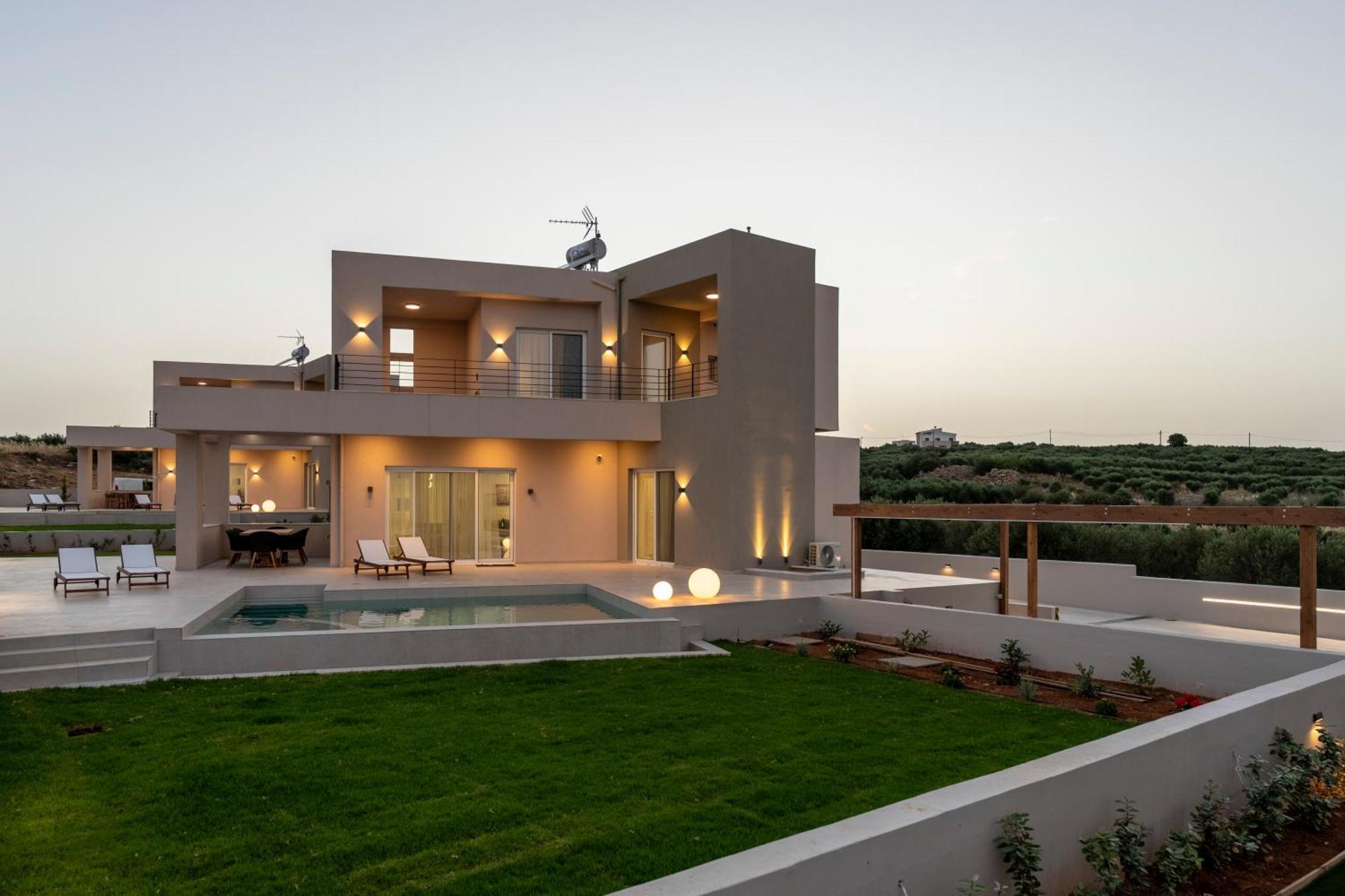 Blue Sky Villas Arkalochórion Kültér fotó